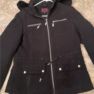 Women’s Quilted Hooded Jacket Size M